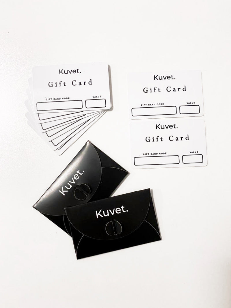 Kuvet Geschenkgutschein